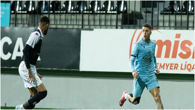 Sumqayıtın yarımmüdafiəçisi Premyer Liqada 100-cü oyununu keçirib