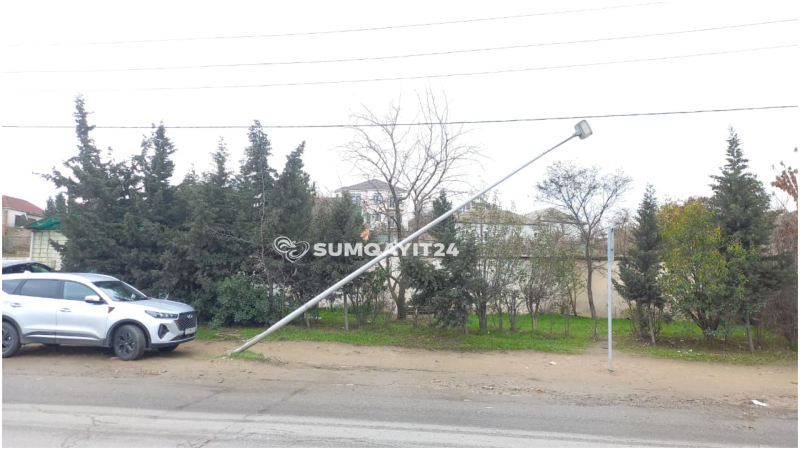 Sarayda hər an aşa biləcək təhlükəli DİRƏKLƏR