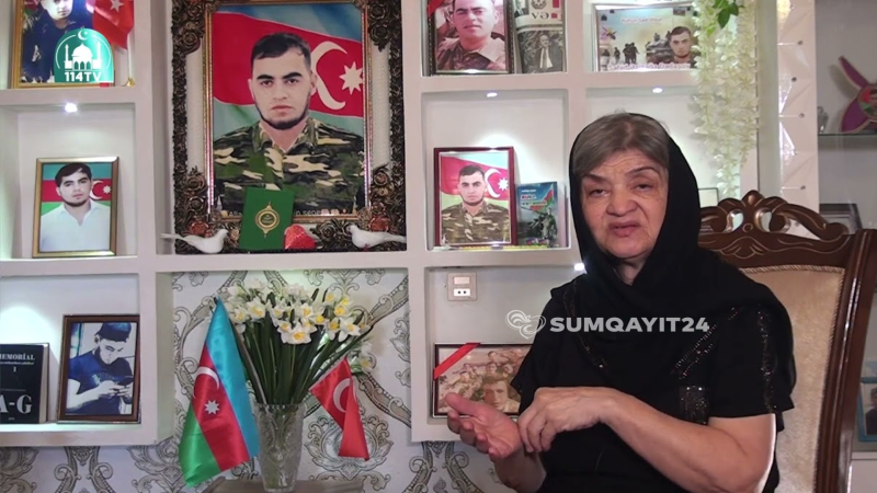 Sumqayıtda şəhid anası vəfat etdi