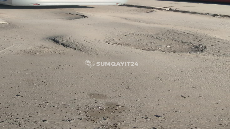 Sumqayıt Avtovağzalında sürücülərə problem yaradan YOLLAR