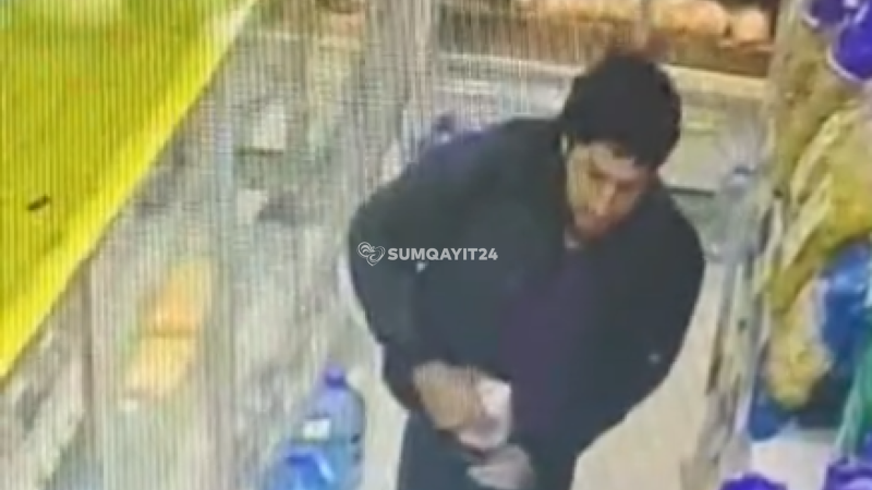 Sumqayıtda yağı oğurlayıb ŞALVARDA GİZLƏTDİ