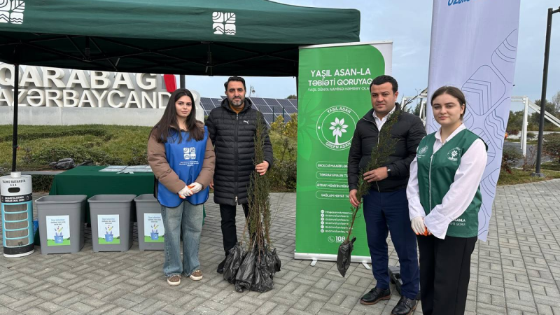 Sumqayıtda ekoloji aksiya keçirilib