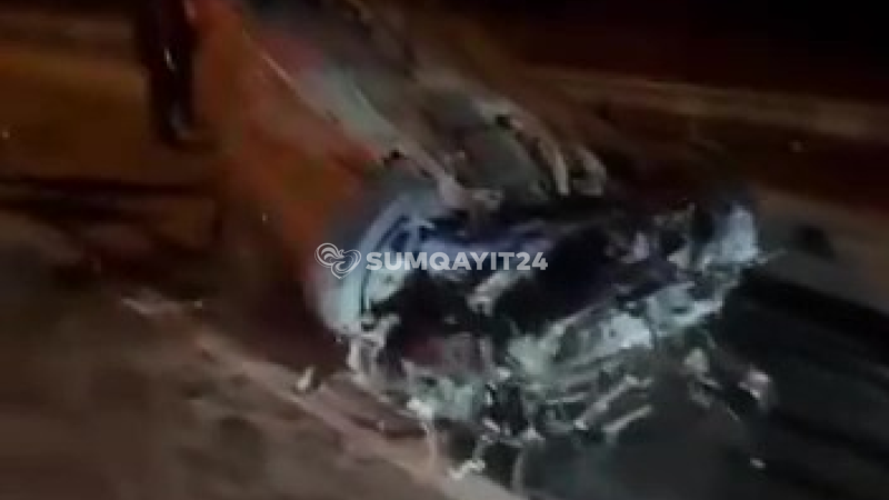 Bakı-Sumqayıt yolunda maşın AŞIB