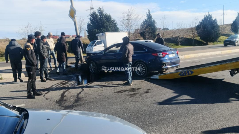 Sumqayıt yolunda QƏZA OLUB