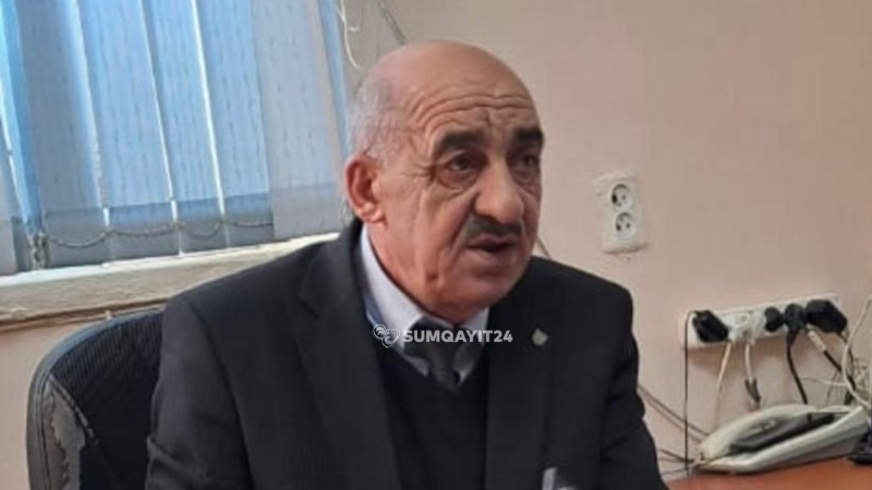 Sumqayıtda məktəb direktoru VƏFAT EDİB