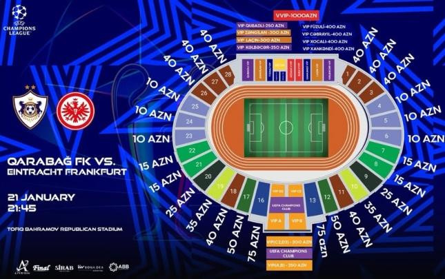 Qarabağ - Ayntraxt oyununun biletləri bu tarixdə satışa çıxarılacaq