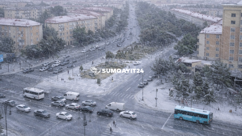 Sumqayıtda yenə şaxta olacaq