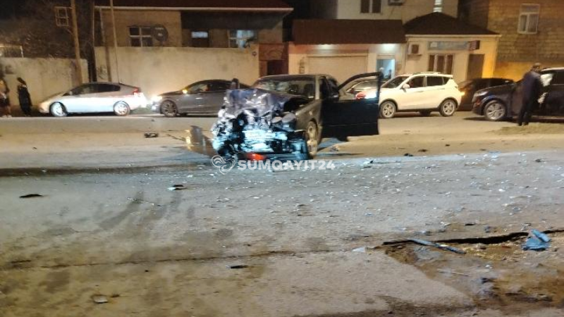 Sumqayıtda ağır qəza olub