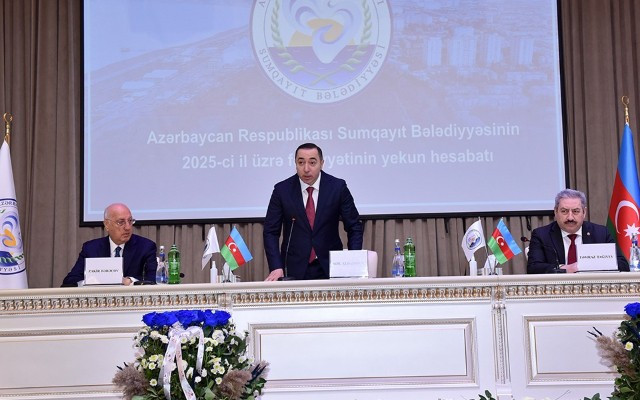 Sumqayıt Bələdiyyəsi ilin yekunlarını açıqladı
