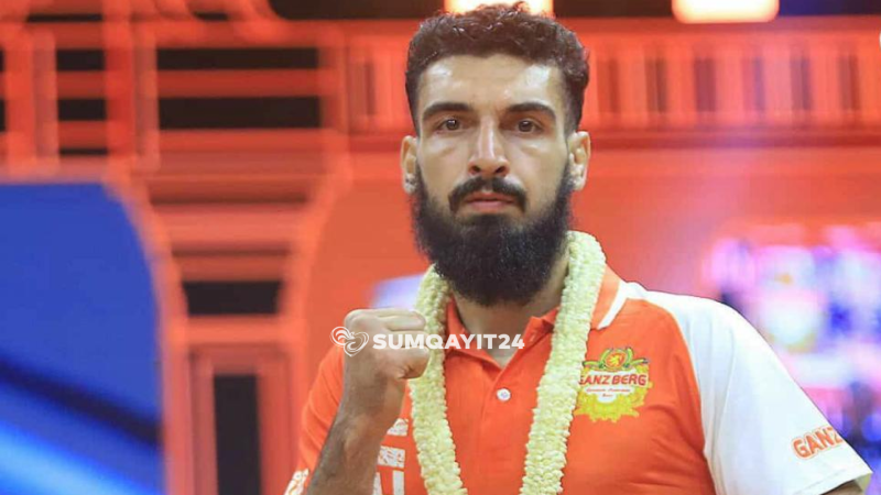 Sumqayıtlı gənc Kambocada yerli çempionu NOKAUTA SALDI