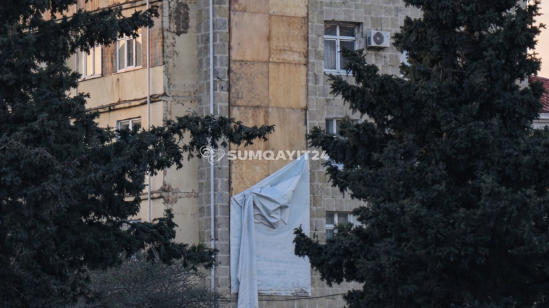 Sumqayıtın məşhur binasının SON HALI