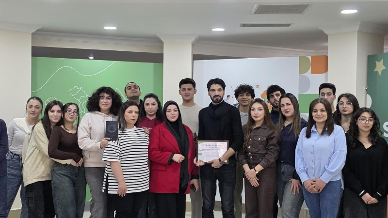 Tanınmış aktyor Sumqayıtda gənclərlə görüşüb