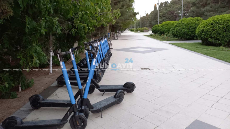 Sumqayıt ŞİH elektrik skuterləri qadağan edib? - RƏSMİ CAVAB