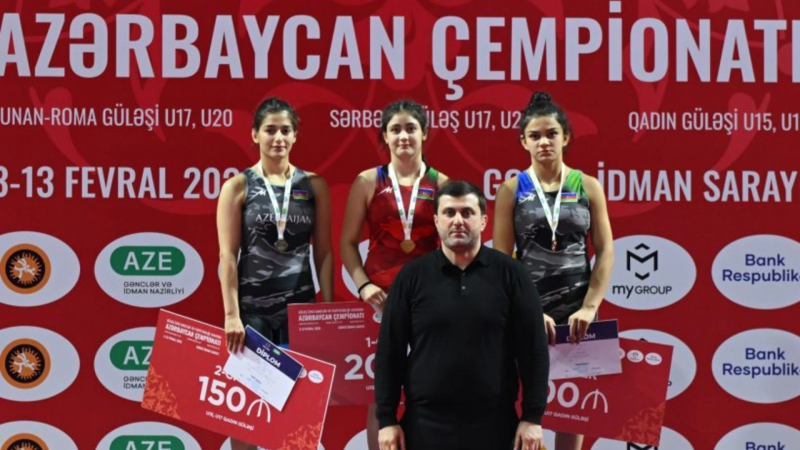 Sumqayıtlı güləşçi ölkə çempionatında fərqlənib