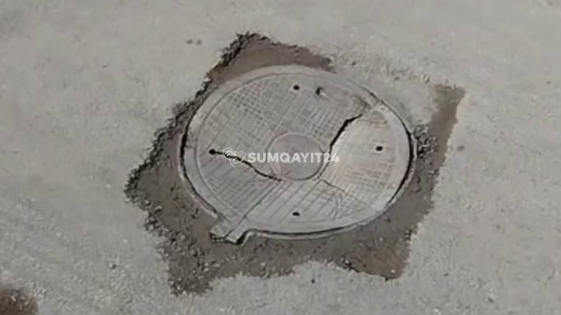 Sumqayıtda bir addımlıq təhlükə - ŞİKAYƏT