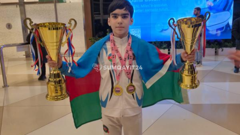 Yaşı az, uğuru böyük: Mirramiz Avropa çempionu oldu