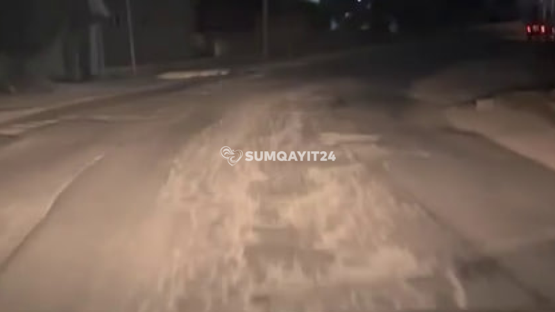 Sarayda köhnə yol sürücüləri bezdirib