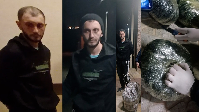 Sumqayıt sakini 10 kiloqram marixuana ilə tutulub