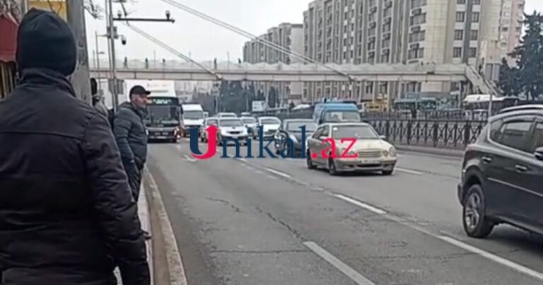Sumqayıta gedən yolda avtobus zolağı LƏĞV EDİLDİ