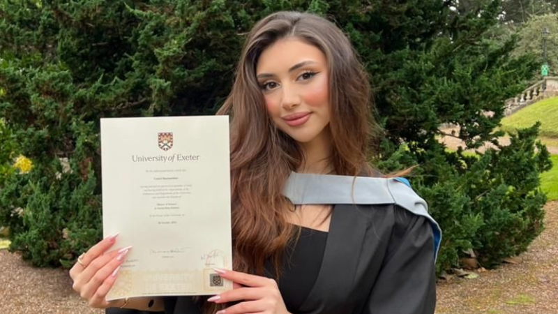 Britaniyadan qayıtdı, nazirlikdə işə başladı – Sumqayıtlı Günel