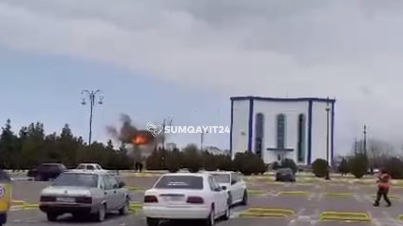 Naxçıvan Hava Limanı vuruldu