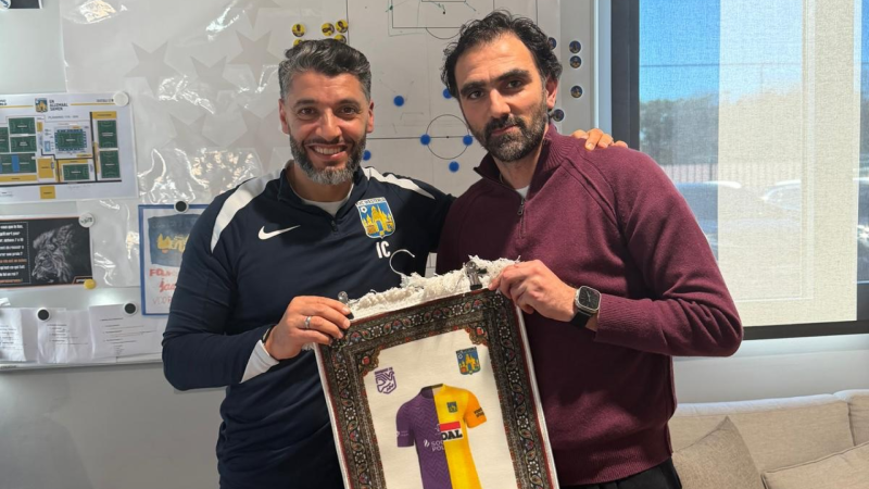 Vaqif Cavadov Belçika klubunun düşərgəsində olub