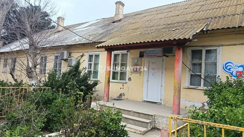 Bu xəstəxana ucqar kənddə deyil, Sumqayıtdadır...