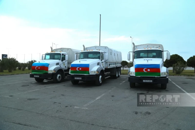 Prezidentin tapşırığı ilə İrana humanitar yardım göndərilib