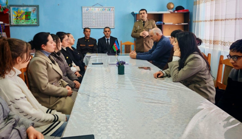 Sumqayıtda fövqəladə hadisələrlə bağlı maariflədnirmə aparılıb