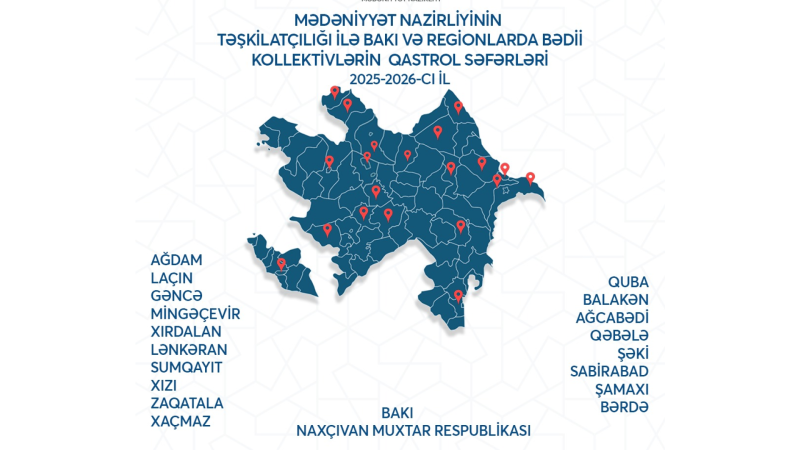 Sumqayıtda mədəni qastrol səfərləri keçirilə bilər