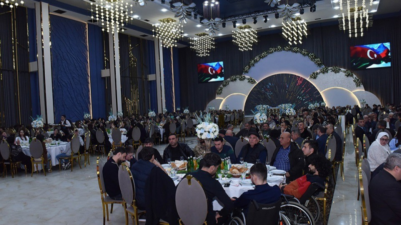 Sumqayıtda iftar süfrəsi təşkil olunub