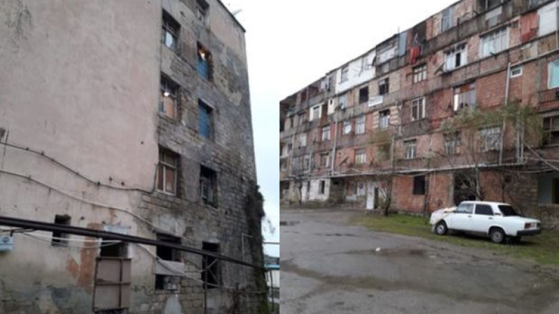 Sumqayıtda qəzalı binalarda yaşayanlara YENİ MƏNZİLLƏR veriləcək