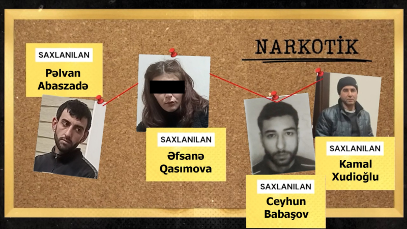 Sumqayıtda 34 kiloqramdan çox narkotik aşkarlanıb