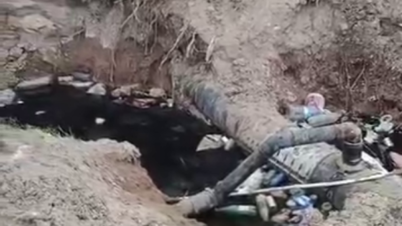 Sumqayıtda qurum bir problemi beş edib getdi