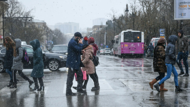 Sumqayıtda hava sabah da qeyri-sabit olacaq