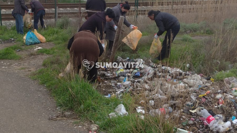 Samur-Abşeron kanalının ətrafı TƏMİZLƏNDİ