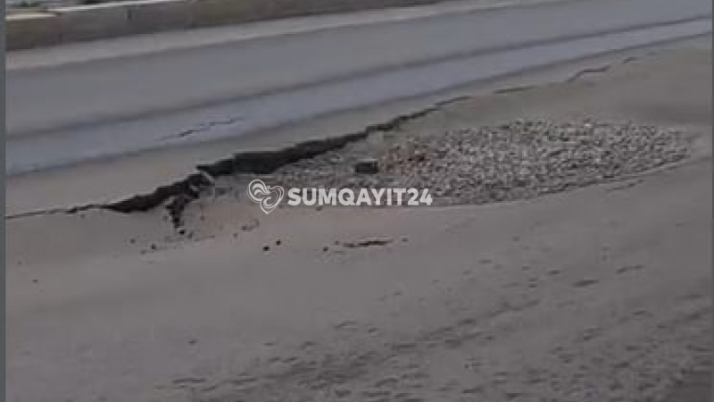 Sumqayıtda eyni yolda təkrar çöküş