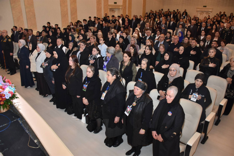 Sumqayıtda aprel döyüşləri ilə bağlı tədbir keçirilib