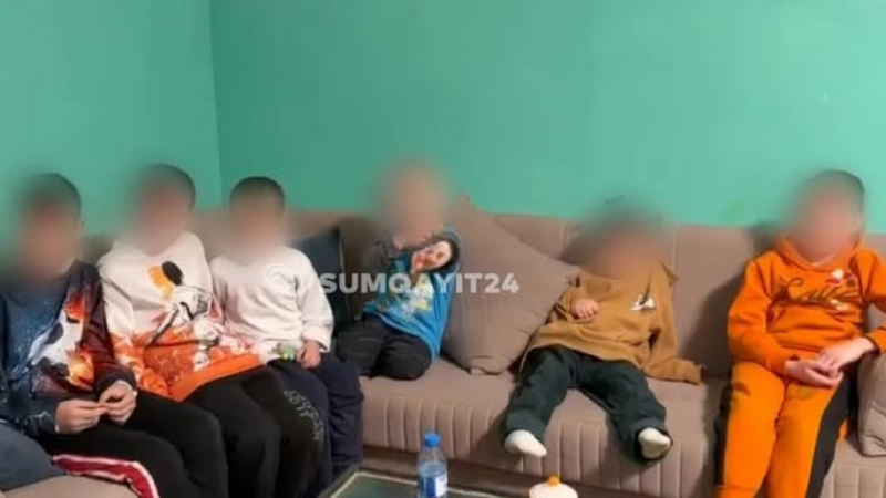 Sumqayıtda bu ailənin 2 uşağı dövlət müəssisəsinə yerləşdiriləcək