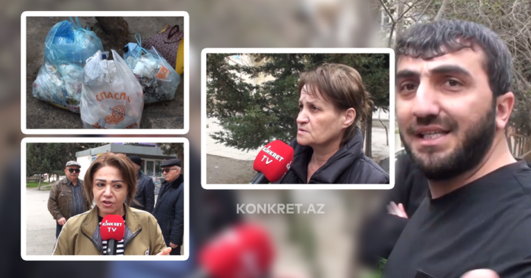 Sumqayıtda zibil qalmaqalı böyüyür