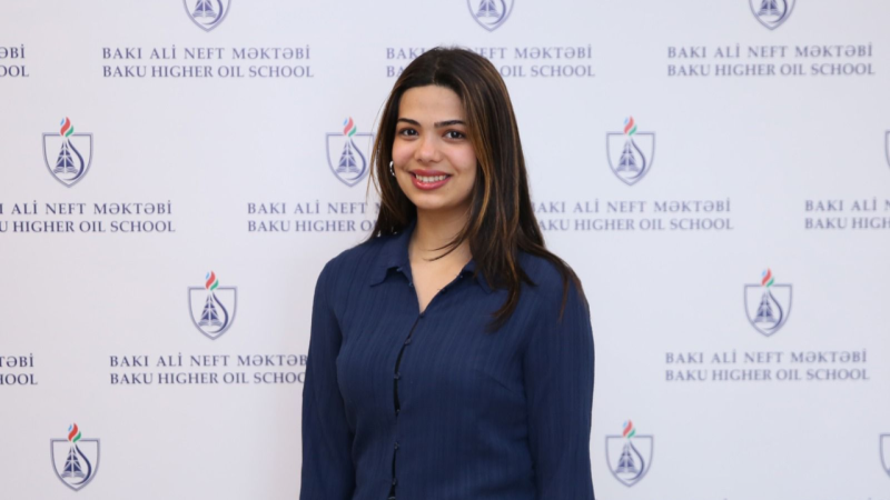 Sumqayıtlı xanım ölkə ikincisi idi, indi isə dünya ikincisinin tələbəsidir