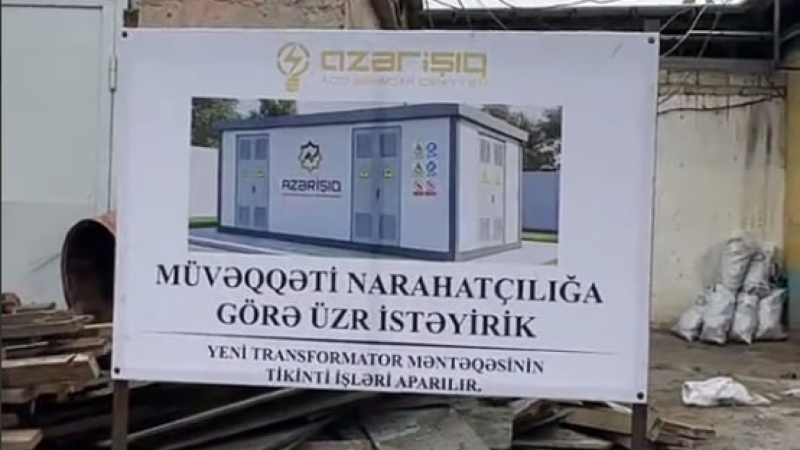 Sumqayıtda elektrik enerjisi problemi azalacaq