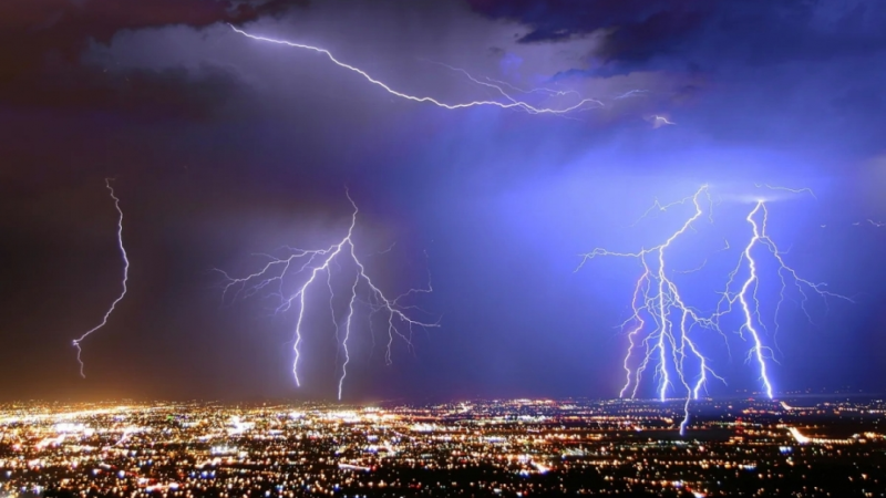 Şəhərimizdə sabah şimşək çaxa bilər