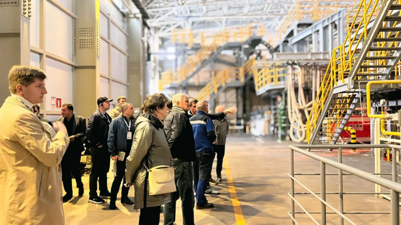 Rusiyalı iş adamları Sumqayıt Sənaye Parkında olublar