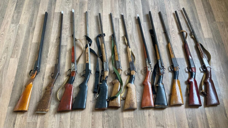 Hacı Zeynalabdin qəsəbəsində silah-sursat tapıldı