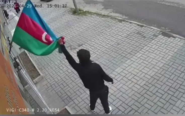 Sumqayıtda bayrağa hörmətsizlik etdi - BELƏ CƏZALANDIRILDI