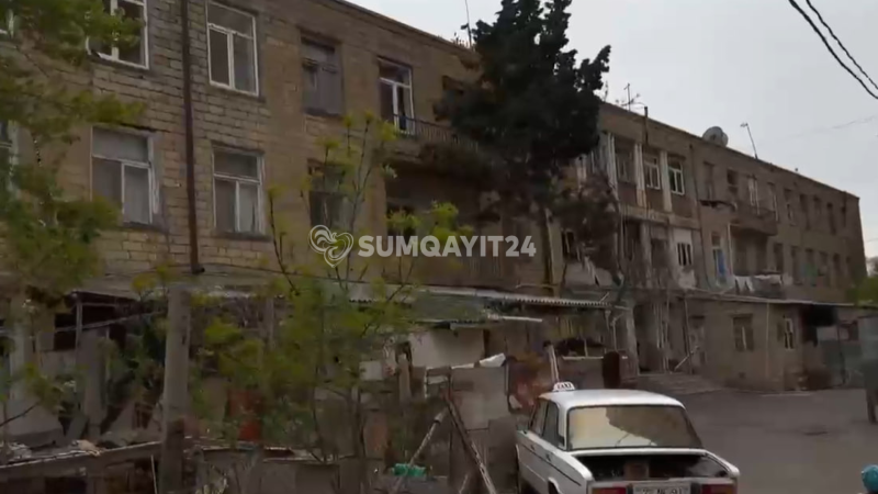 SOS verən bina: Sumqayıtda sakinlər ciddi təhlükə ilə üz-üzə