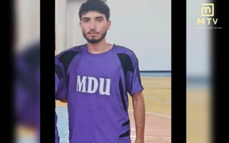 Futbol oynayarkən ölən sumqayıtlı tələbənin FOTOSU