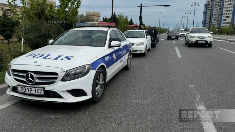 Sumqayıtda dörd avtomobil toqquşub