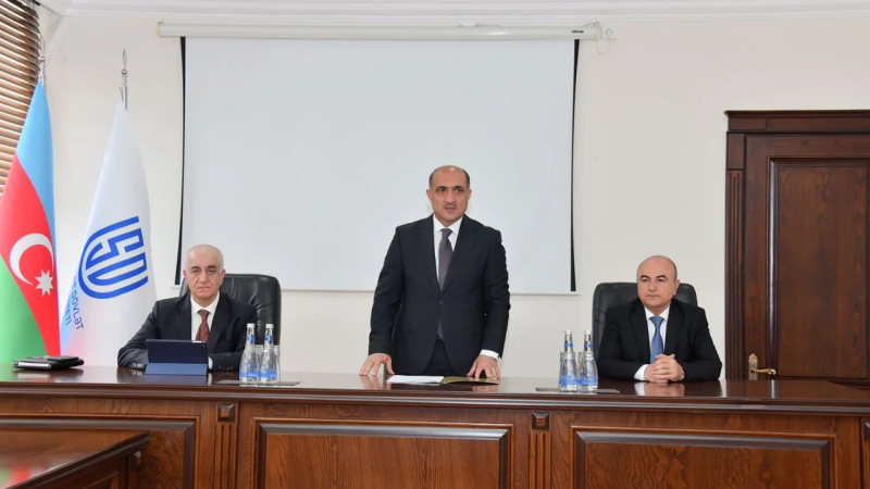 SDU-nun yeni rektoru kollektivə təqdim olunub